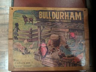 Bull Durham Smoking Tobacco Antique 1920 