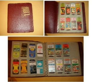 Match Book Collector Album Full Of Matchbooks Storage Find Visit My Listings