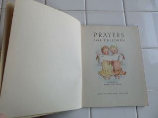Prayers For Children,  A Little Golden Book,  1946 (VINTAGE Children ' s Hardcover) 4