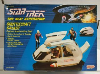 1989 Galoob Star Trek The Next Generation Shuttlecraft Galileo – Factory