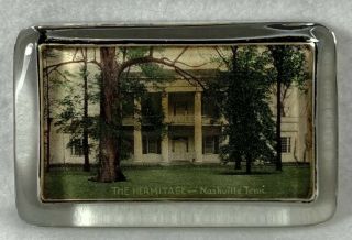 Paperweight Souvenir The Hermitage Nashville Tn