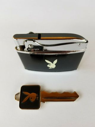 Vintage NY Playboy Club key and lighter with bonus Vintage Thunderbird Key Case 5