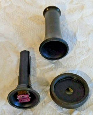 Brown Bakelite Telephone Receiver for Antique Vintage Candlesticks Wall Phones 6