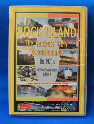 Green Frog - Rock Island The Rockets Deft Discontinuance Pre - Owned Dvd