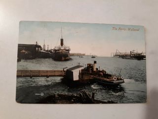 Cunard Rms Mauretania Vintage Postcard 1907 Fitting Out At Swan Hunter