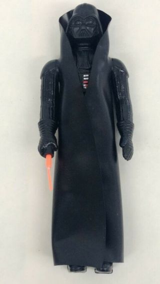 Vintage Kenner 1977 Star Wars Darth Vader 3 3/4 " Cape & Lightsaber