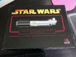 Master Replicas Anakin Skywalker Star Wars Lightsaber.  45 Scale Sw - 310 Rots Read