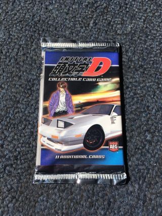 Initial D Trading Cards Booster Pack