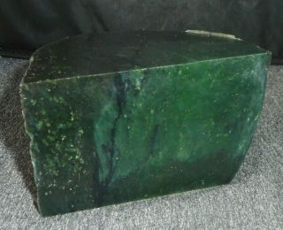 Washington State Abssolute Green Jade Rough w/ Chrome,  Translucency,  3,  Pounds. 2