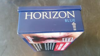 vintage tobacco cigarette tin horizon blue 3