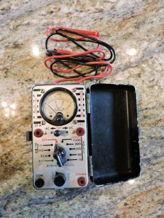 Antique Chicago Industries Instrument Co.  Ad/dc Volt/ohmmeter Model 431an