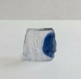Rare Unique Intense Blue Halite Crystal In Sylvite Quebec,  Canada