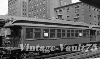 Negative Nyc Subway Irt 106 Elevated 9th Ave Local York 1935