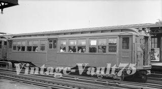 Negative Nyc Subway Irt 3273 Elevated Bronx York 1933