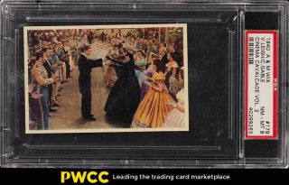 1940 Wix Cinema Cavalcade Volume 2 Clark Gable & Vivien Leigh 179 Psa 8 (pwcc)