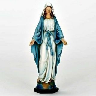 Mary Our Lady Of Grace 10.  25 " Statue Figure Boxed Catholic Joseph 