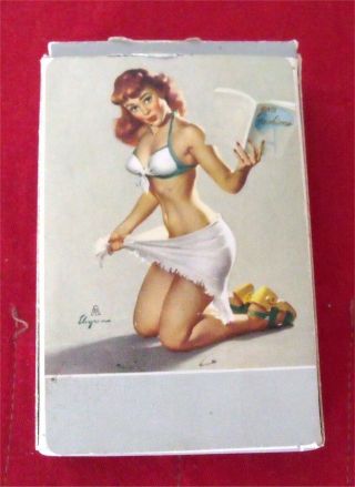 Elvgren Pinup (pin - Up) Playing Cards Complete But