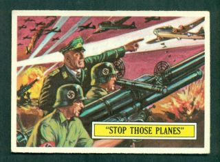 1965 Topps Battle 14 Stop Those Planes Vgex