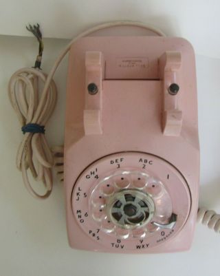 Vintage Pink Western Electric 500 Telephone w/ G3 Handset 2