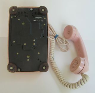 Vintage Pink Western Electric 500 Telephone w/ G3 Handset 4