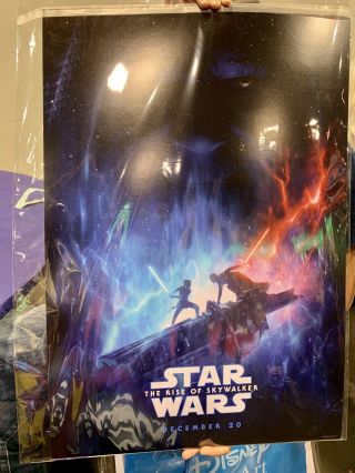 Disney D23 Expo 2019 Exclusive Star Wars The Rise Of Skywalker Episode 9 Poster