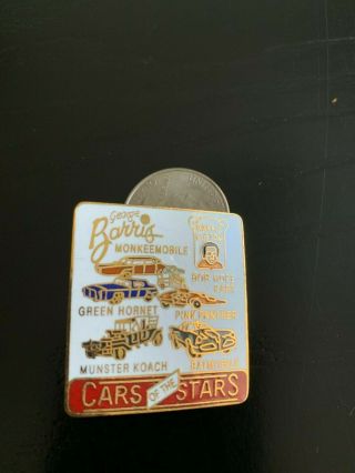 Vintage George Barris Cars Of The Stars Pin
