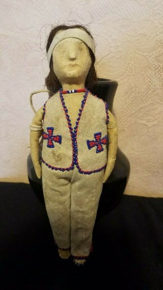 Antique Doll Arizona Washoe Native American Indian