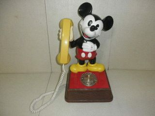 1976 Western Electric Disney Mickey Mouse Rotary Dial Phone - Perfect