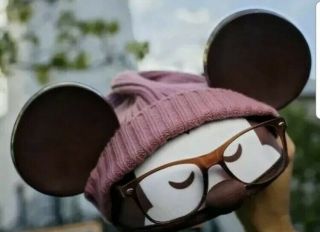 2019 D23 Expo Disney On Hand Hipster Mickey Ears Hat Maruyama.