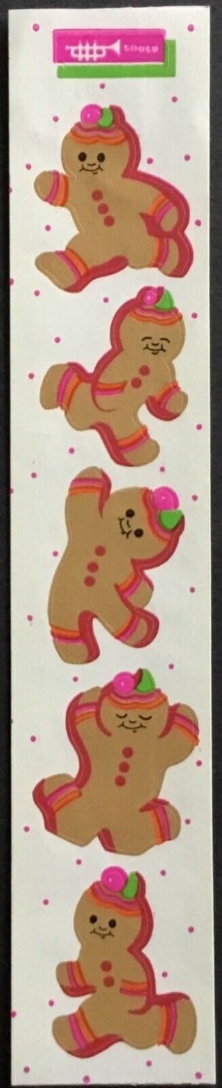Vintage Stickers - Cardesign Toots - Gingerbread Man - Dated 1984