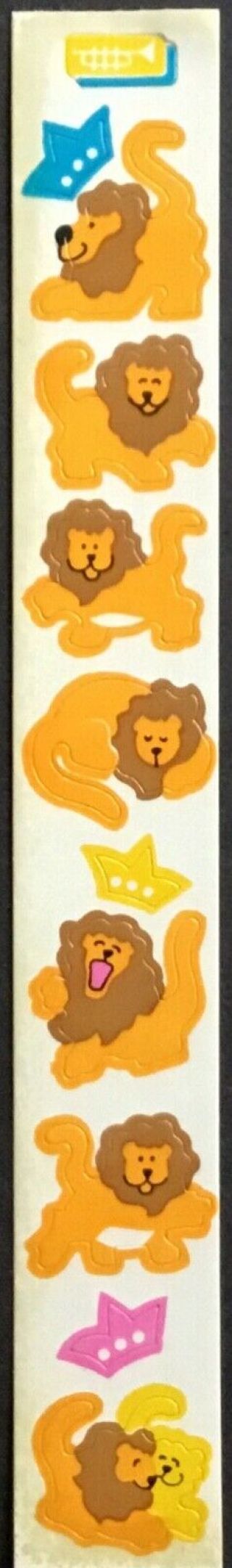 Vintage Stickers - Cardesign Toots - Lions - Dated 1983