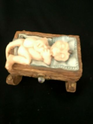 1993 Krystonia Panton " Oh Sweet Dreams " 3911 Baby Dragon Figurine/statue