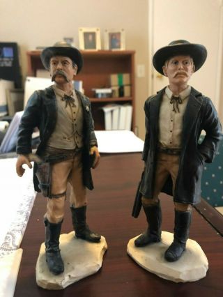 Castagna Figurines: Wyatt Earp & Doc Holiday