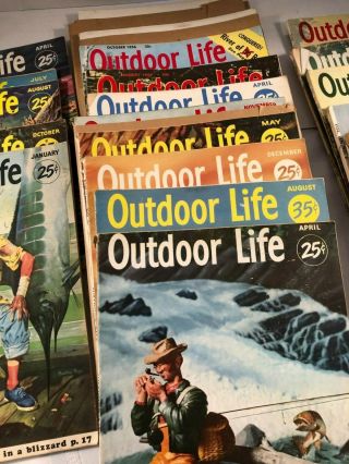 Outdoor Life Magazines 1950s 3 Under Cover 3