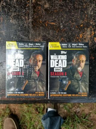 2017 Topps The Walking Dead Season 6 Blaster Box 2