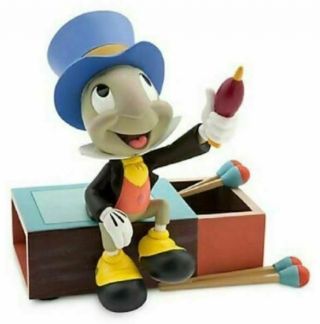 Disney Parks Jiminy Cricket Matchbox Umbrella Pinocchio Figure Med Big Fig 7,  In