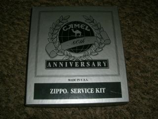 Camel 80th Anniversary Zippo Service Kit