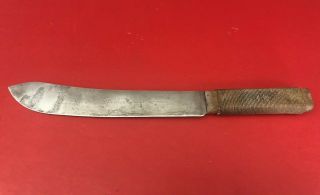 Vintage Russell Green River " Professional " 10 " Butcher Skinner Knife - Diamond