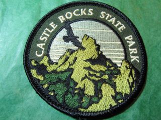 Castle Rocks State Park Embroidered Patch Idaho Travel Souvenir (151)