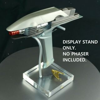 Star Trek,  Qmx Into Darkness,  Phaser Display Stand,  Tos Badge,