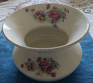 Revere China Co,  Ironstone Floral Lady 