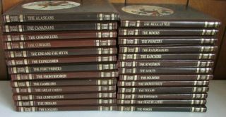 Complete Set Of 26 Time Life Old West Books