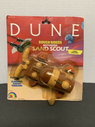 Vintage Dune 1984 Action Figure Ljn Rough Riders Motorized Sand Scout Moc