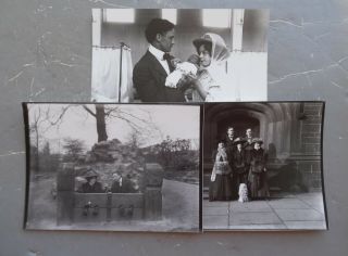 - - Five - Orig - Houdini Magic Escapes Lilly Handcuffs Padlock Photograph Photos