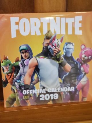 Fortnite (official) : 2019 Calendar Calendar – Wall Calendar,  Nov 27,  2018