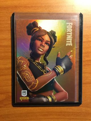 Panini Fortnite Luxe 300 Holo Foil Legendary Outfit Series 1 Final Card