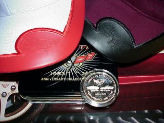 CORVETTE 50th ANNIVERSARY LIMITED EDITION MATCHING NUMBER 1149 CAPS & COIN 5