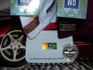 CORVETTE 50th ANNIVERSARY LIMITED EDITION MATCHING NUMBER 1149 CAPS & COIN 7