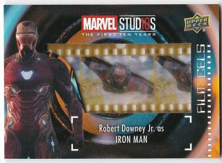 2019 Upper Deck Marvel Studios First Ten Years Iron Man Film Cels Fc - 19 Card