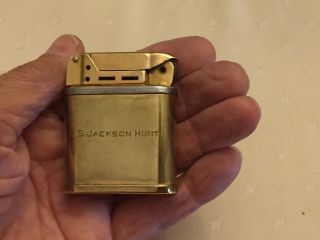 Extremely Rare 1948 Solid Brass Beattie Jet Lighter - This Lighter. 6
